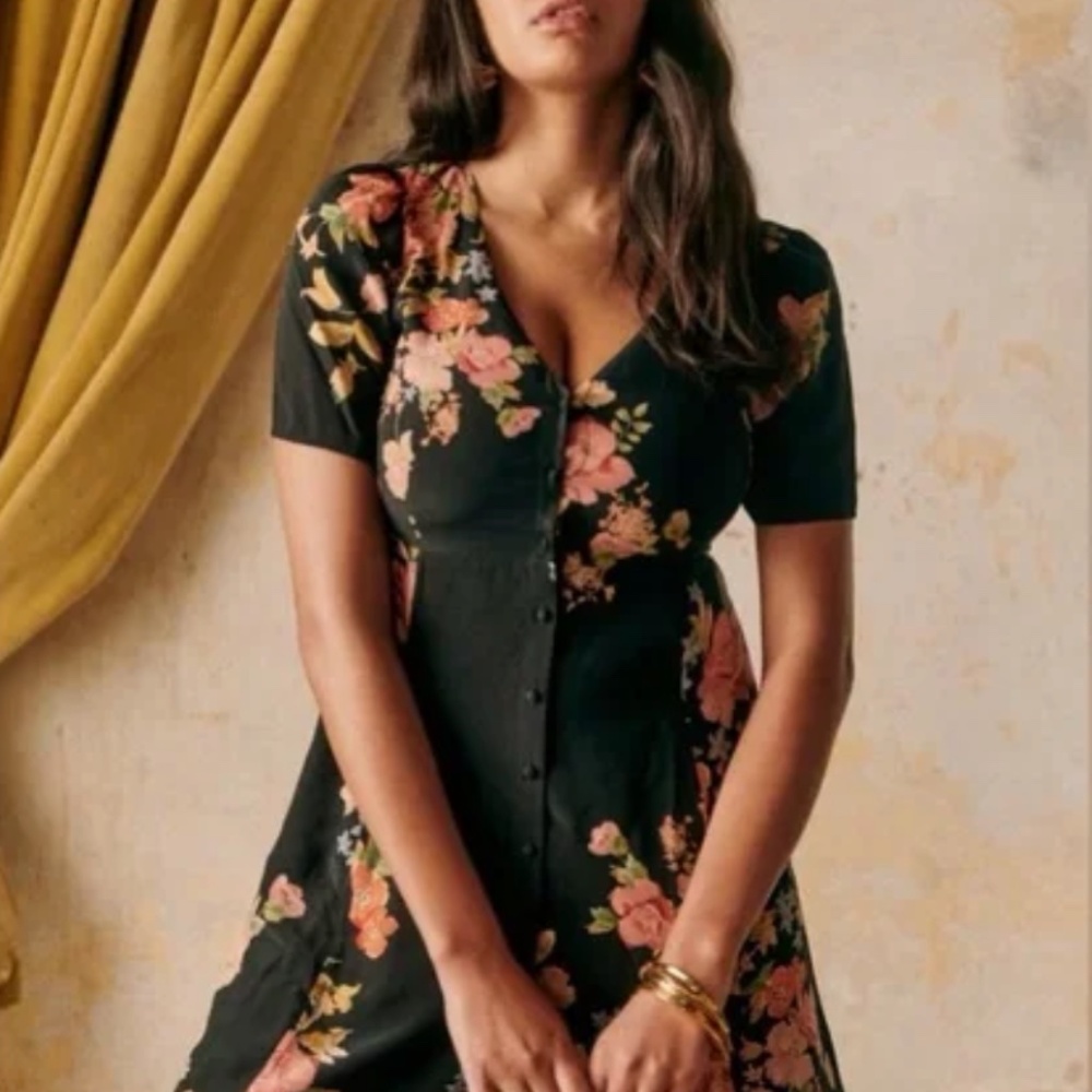 Sezane Lily Dress in Capri Floral